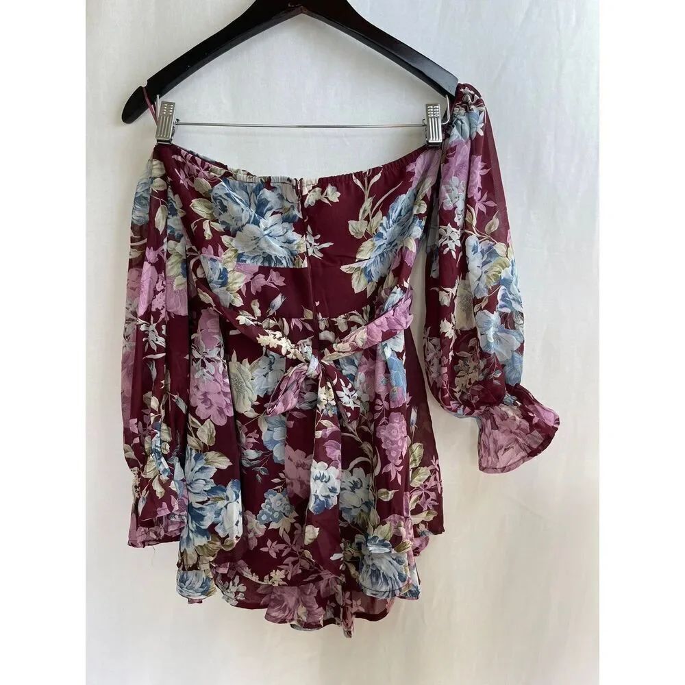 Floral Romper - Picture 6 of 12